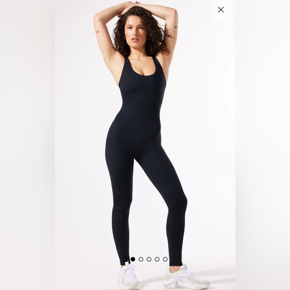 Savage X Fenty Pants - Savage X Fenty Bond Babe Jumpsuit Black Size M 8-10